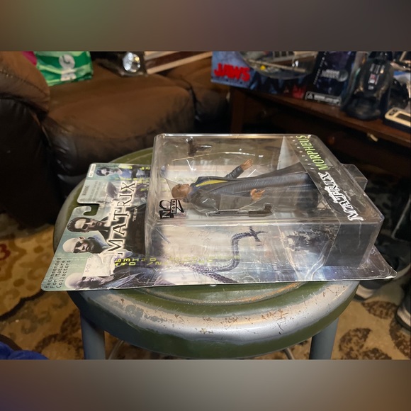 1999 The Matrix MORPHEUS & AGENT SMITH Action Figures N2Toys The Matrix The Film - Picture 9 of 12